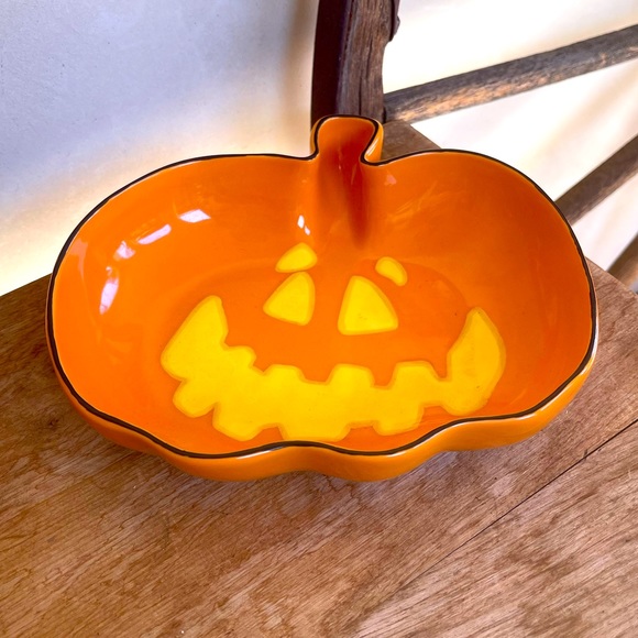 🎃BARISTA STARBUCKS Coffee Company 2003 HALLOWEEN JACK-O-LANTERN CANDY BOWL New - Picture 8 of 8
